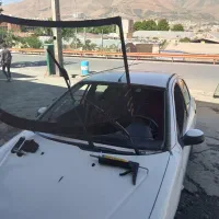 شیشه اتومبیل سیاه میخی