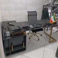 میز اداری ترکیب فلز و ملامینه روکش mdf|دفتر کار|تهران, توحید|دیوار