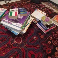 فروش مجموعه ۴۰ جلد کتاب آموزش زبان و فرهنگ لغت