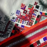 دوزنده موسوم و تپه زن|لباس|زابل, |دیوار