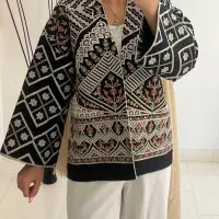 کت سوزندوزی پر کار