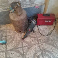 دستگاه جوش  فرز برش یخچال و کپسول گاز