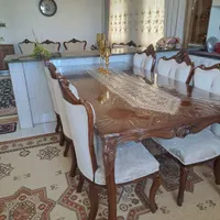 نهار خوری|میز و صندلی غذاخوری|نورآباد, |دیوار
