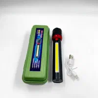 چراغ قوه شارژی دو لامپ زوم دار