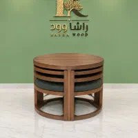 ست چهار نفره میز غذاخوری کم جا جمع شو اقتصادی