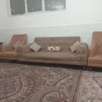 مبل مدل ارکیده نیمه استیل|مبلمان خانگی و میز عسلی|ملارد, |دیوار