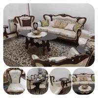 سرویس مبل و ناهار خوری بسیار تمیز و محکم