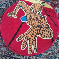 گلیم فرش اتاق کودک در حد نو