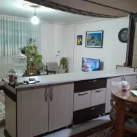 کابینت ام دی اف حدود ۳ متر به همراه صفحه روی و آرک