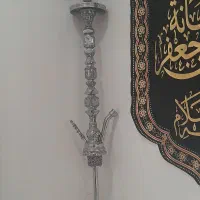قلیان برنجی تو پُر سنگین قلم زنی