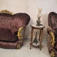 مبلمان و ناهار خوری سلطنتی چوب در حد نو