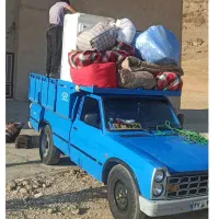 حمل بار وانت نیسان آبی سراسرنقاط خرم اباد بروجرد..