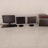 چهارمانیتور همراه بادوربین مداربسته