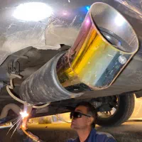 منبع اگزوز اسپرت سایلنس دار نو|قطعات یدکی و لوازم جانبی|پارسآباد, |دیوار