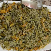 خلال باقالی برای پخت عاشوری