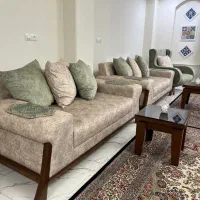 مبلمان ده نفره مدل اسپیدار ،میز جلو مبلی و میزعسلی
