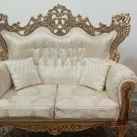 مبل سلطنتی ۷ نفره|مبلمان خانگی و میز عسلی|شاهرود, |دیوار