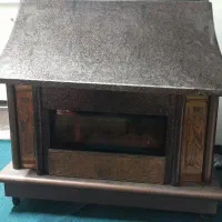 بخاری گازی طرح شومینه