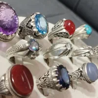 تعدادی انگشتر کلکسیونی وفاخر