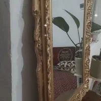 اآیینه شمعدان چوبی جنس خوب|مبلمان خانگی و میز عسلی|خرمآباد, |دیوار