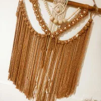 دیوار کوب مکرومه شیک و ترند