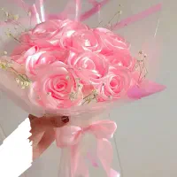 گل روبانی همیشه جاودان|گل مصنوعی|بیرجند, |دیوار