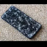 موبایل ال سی دی سوخته