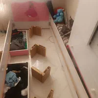 سویس خواب دخترانه|تخت و سرویس خواب|خرم‌آباد, |دیوار