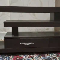 میز تلویزیون چوب گردو سفارشی ساخته شده
