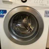 ماشین لباسشویی سامسونگ رنگ استیل هفت کیلویی نو