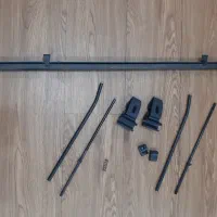 پرده شیشه عقب ۲ میل مشکی