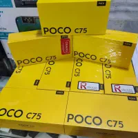 شیائومی Poco c75 ram 8+8 باحافظه256گیگ موبایل تکنو