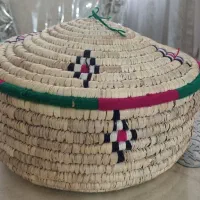 سبد حصیر بافی