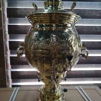 سماور برقی گازی برنجی زرد قلم بویلر فلاسک استیل|سماور، چای‌ساز، قهوه‌ساز|تهران, مطهری|دیوار