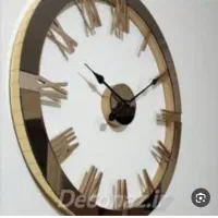 ساعت دیواری وآینه خورشیدی  سطل وجادستمالی