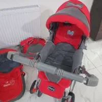 ست چهار تیکه وسایل کودک|کالسکه و لوازم جانبی|کرمانشاه, |دیوار