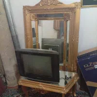 فروش آینه و میز آرایش بهمراه یک عدد تلوزیون|آینه|ابهر, |دیوار