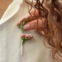 گل سینه ی نقره از برند هشتاد و یک هجده