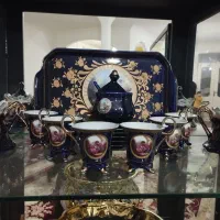 سرویس قهوه خوری سورمه ای