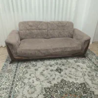 مبل ۸ نفره کف فنر سالم|مبلمان خانگی و میز عسلی|فاضل آباد, |دیوار