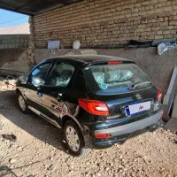 پژو۲۰۷مدل۴۰۴صفر مدارک کامل رنگ مشکی