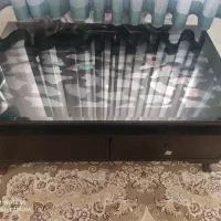 جلو مبلی مشکی جنس ام دی اف