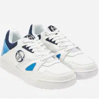 کتونی سرجیو تاچینی سایز ۴۳ سفید و آبی