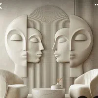 نقش برجسته و نقاشی حرفه ای ساختمان|خدمات پیشه و مهارت|سنندج, |دیوار