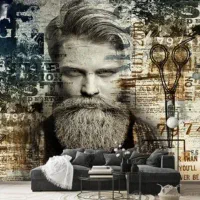 مدل برای آرایشگاه مردانه