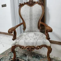 سه سرویس مبل سلطنتی ۹ نفره نونو کامل چوب و فوم سرد|مبلمان خانگی و میز عسلی|اصفهان, قائمیه|دیوار