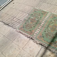 پادری فرشی ۲عددسالم رنگ کرم سبز روشن|پادری|تهران, هفت حوض|دیوار