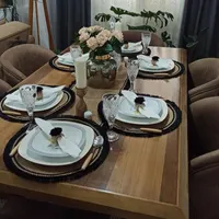 نهارخوری ۶ نفره|میز و صندلی غذاخوری|جیرفت, |دیوار