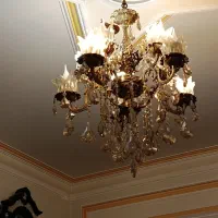 لوستر برنجی