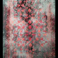 فرش ۷۰۰ شانه صد در صد نخ اکرولیک در حد نو